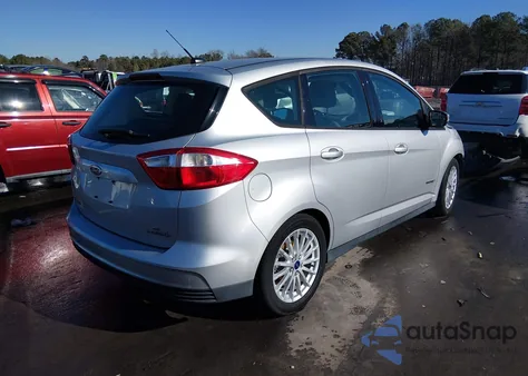 2014 Ford C-Max Hybrid Se from USA, damaged, VIN 1FADP5AUXEL518107